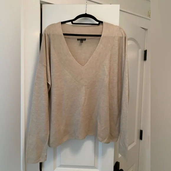 Eileen Fisher V Neck Sweater - Picture 1 of 4